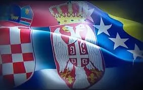 Srbija Hrvatska Bosna Ex Yu zajednicka zastava