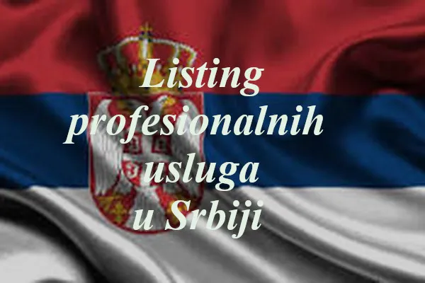 zastava Srbije sa natpisom usluge
